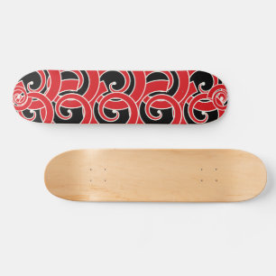 Skateboard Maori Inspired Spiral