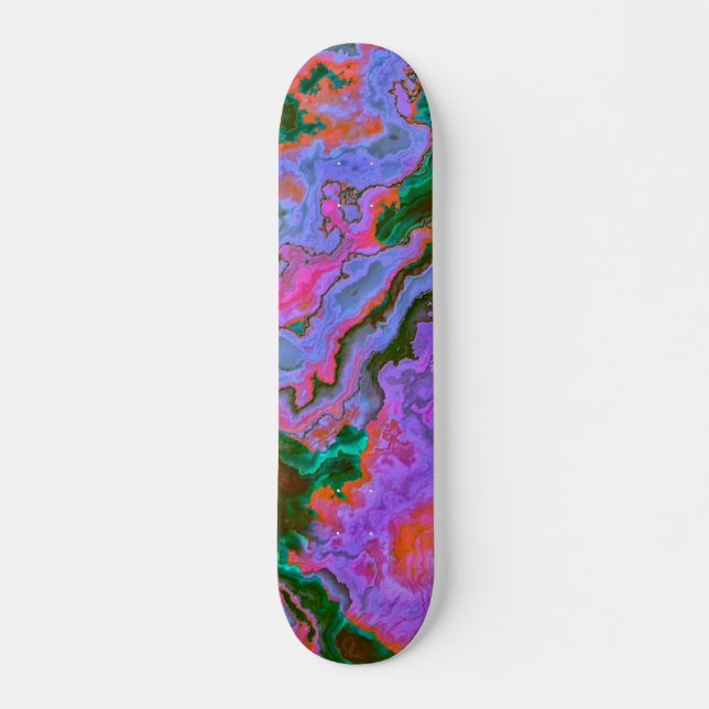 Skateboard Marbre aigre (Devant)