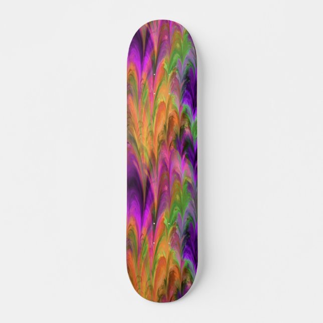 Skateboard Marbre Fractal 4-1 (Devant)