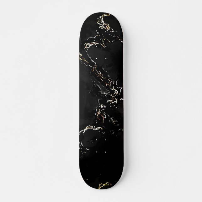Skateboard Marbre Pitch Black Desert (Devant)