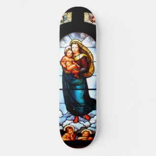 Skateboard Marie et Jésus
