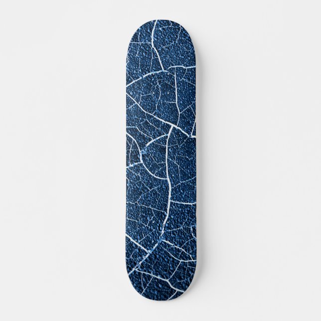 Skateboard Marine Blue Nature Motif Abstrait (Devant)