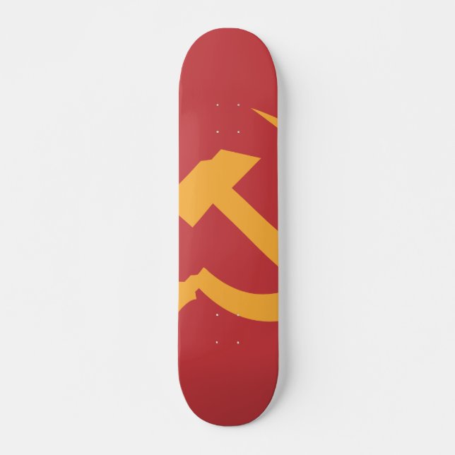 Skateboard marteau et faucille de l'URSS de cccp (Devant)
