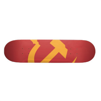 Skateboard marteau et faucille de l'URSS de cccp