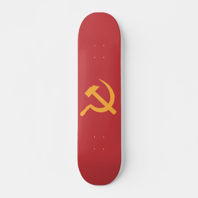 Skateboard marteau et faucille de l'URSS de cccp (Devant)