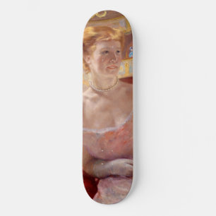 Skateboard Mary Cassatt - Femme au collier de perles dans une