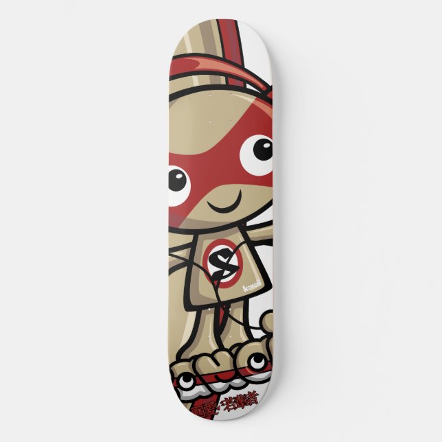 Skateboard Mascotte stéréo (Recto)