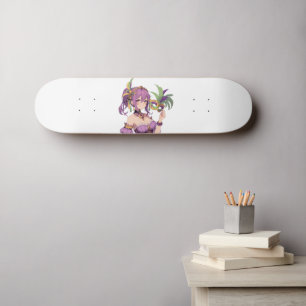 Skateboard Masque Anime Mardi Gras