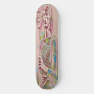Skateboard masque bowie