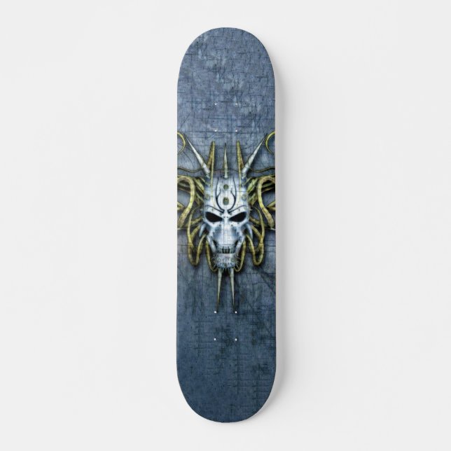 Skateboard Masque de guerre Alien (Devant)