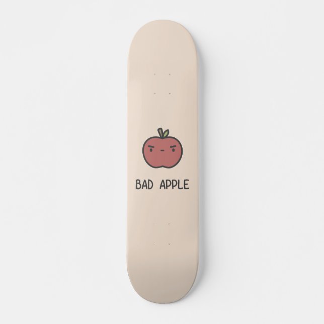 Skateboard Mauvais Apple (Devant)