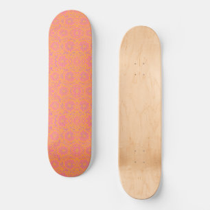 Skateboard MAZIPOODLES Motif Feu d'artifice Floral 10