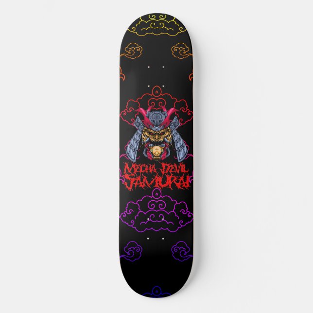 Skateboard Mecha Devil Samurai (Recto)