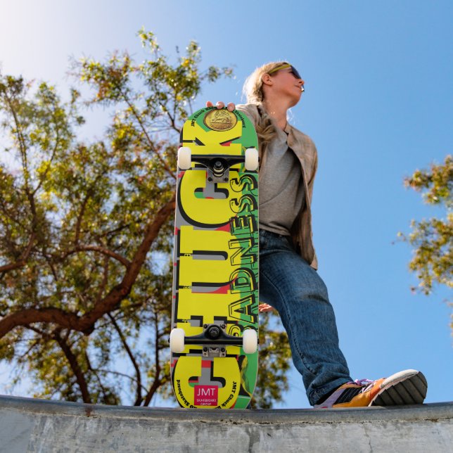 Skateboard Méchanceté de Chuck Planche à roulettes (Extérieur 1)