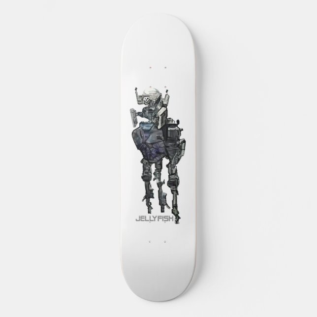 Skateboard Méduse ou lustre UFO ou UAP (Recto)