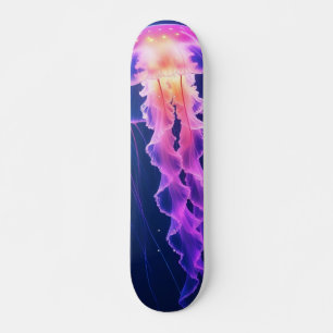 Skateboard Méduses Océan Vie Sous-Marine
