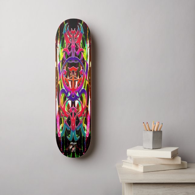 Skateboard Mega g-cat Pro (Art mural)