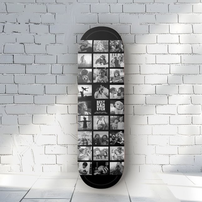 Skateboard Meilleur papa jamais Cool Instagram tendance Colla (Créateur téléchargé)