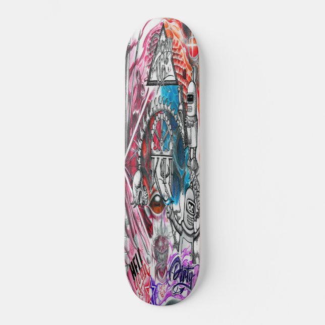 Skateboard Mélange (Recto)