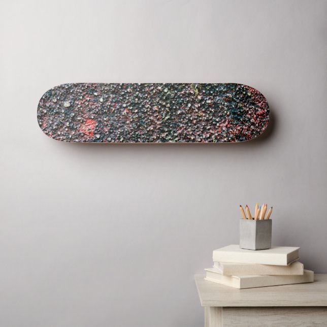 Skateboard mélange de canneberge (Art mural (Horz))