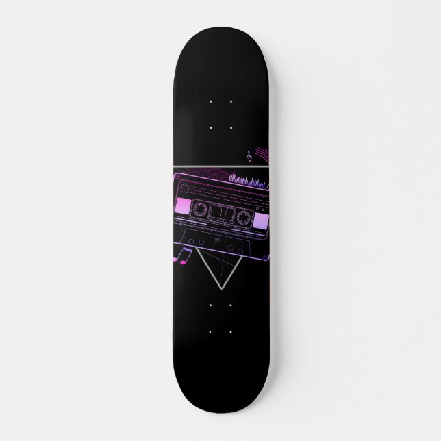Skateboard Mélange rétro (Devant)