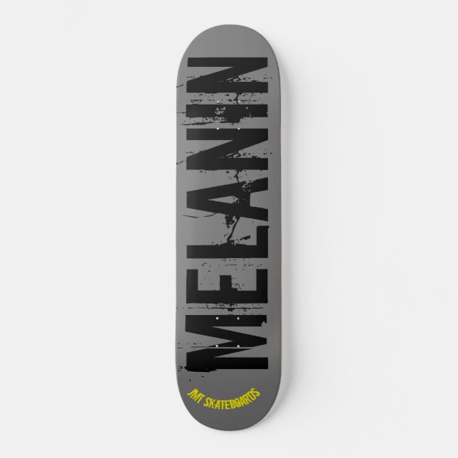 SKATEBOARD MELANIN / JMT SKATEBOARDS / (Recto)