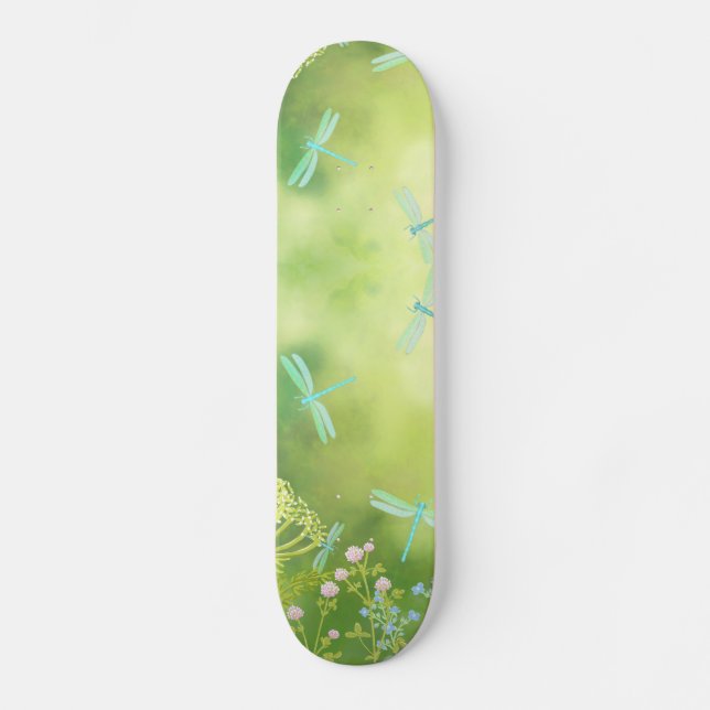 Skateboard Mer de libellule (Recto)