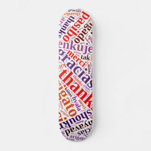 Skateboard Merci Word cloud