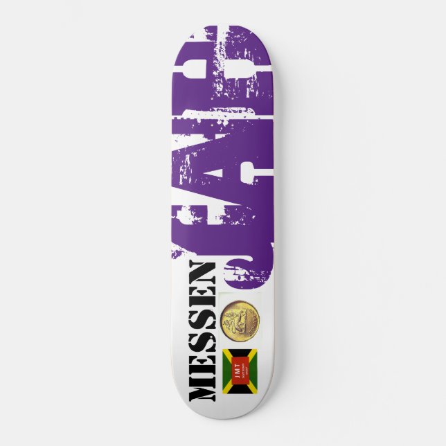 Skateboard MESSEN JAH !!Skateboard -> (Recto)