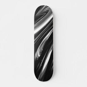 Skateboard Métal argenté