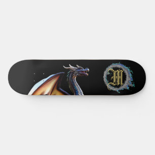 Skateboard *~* Métallic Élément Fierce BLUE Dragon AP88