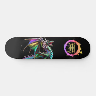Skateboard *~* Métallique AP88 Elemental Gold Turquoise Drago