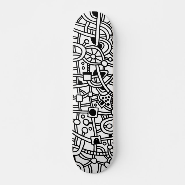 Skateboard Metropolis II - Sur le bois (Devant)