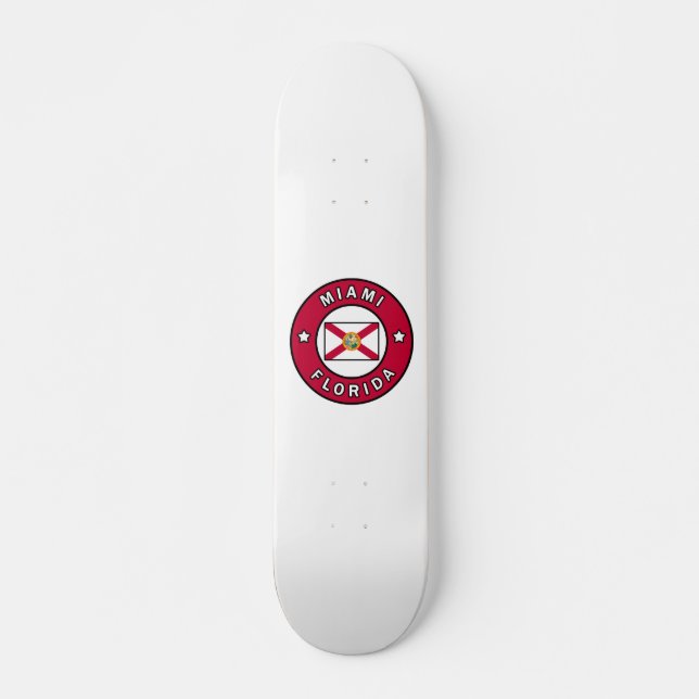 Skateboard Miami Floride (Devant)