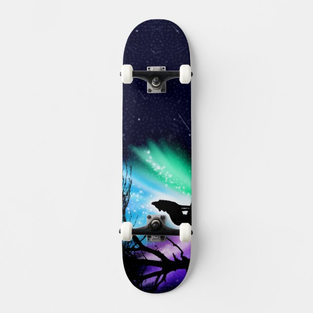 Skateboard Midnight Howl (Recto)