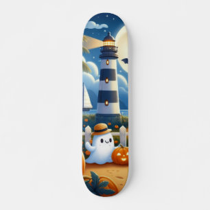 Skateboard Mignon, Nautique/côtier Halloween fantôme/citrouil