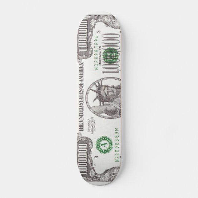 Skateboard Million de dollars (Recto)