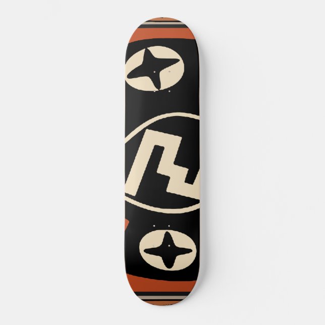 Skateboard Mimbres Tribal Bat Skate (Recto)