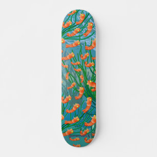Skateboard mini-carte de crevettes