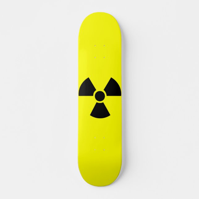 Skateboard Mini-skateboard radioactif (Devant)