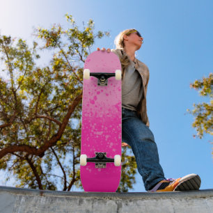 Skateboard Minimalisme rose