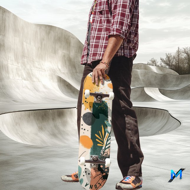 Skateboard Minimaliste organique - Botanique terreuse (Créateur téléchargé)