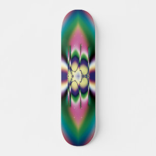 Skateboard Miroirs Arc-en-ciel