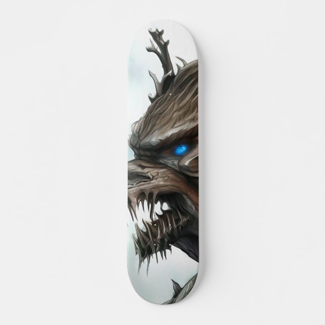 Skateboard Mítica béstia árbol (Devant)