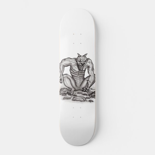 Skateboard Mix-créature - Troll, Golem et Diable (Recto)