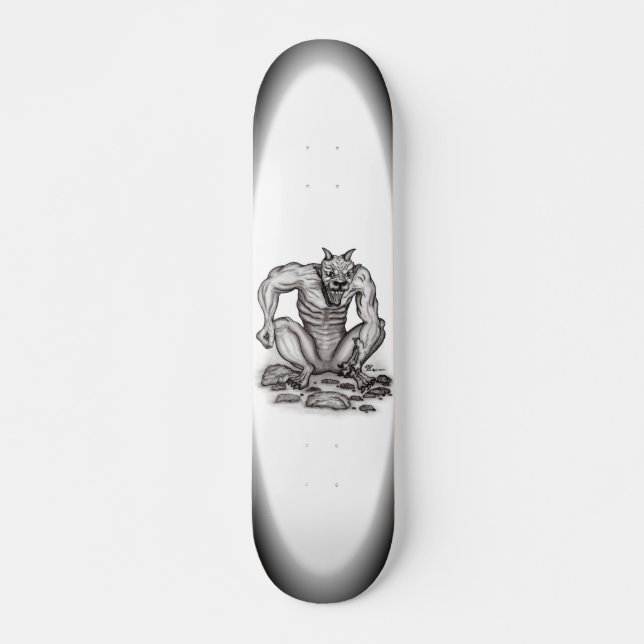Skateboard Mix-créature - Troll, Golem et Diable (Devant)