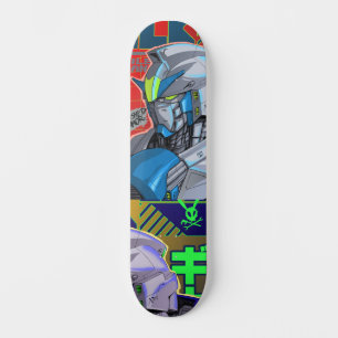 Skateboard Mobile suite robot pont de skate anime