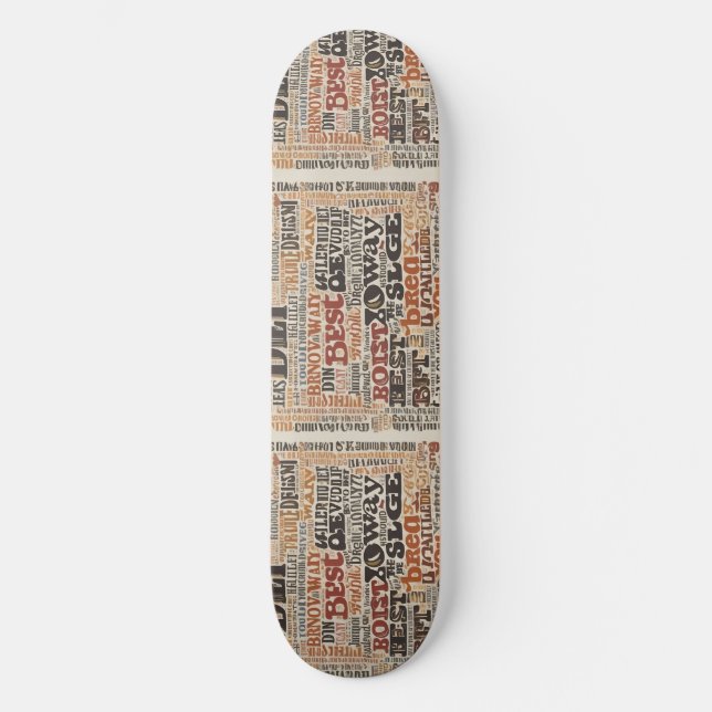 Skateboard Mode TEXt AI (Recto)