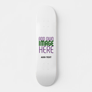 SKATEBOARD MODÈLE DE TEXTE D'IMAGE BLANCHE SIMPLE MODERNE