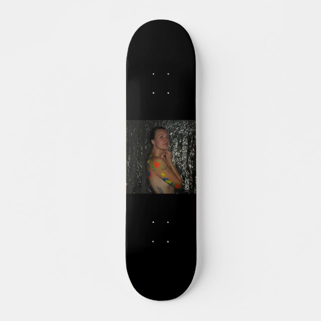 Skateboard Modèle Peint Corps (Devant)